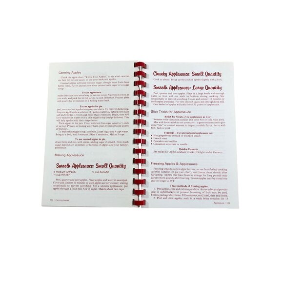 Apple Lovers Cookbook Ground Beef 700 Household Tips Recipe Books Lot of 3 - Picture 16 of 16